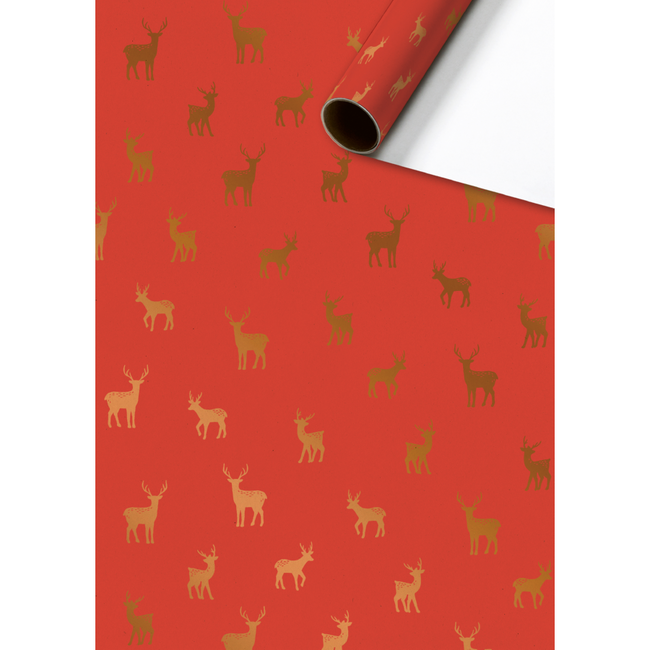 Consumentenrollen Cadeaupapier Abel Rood