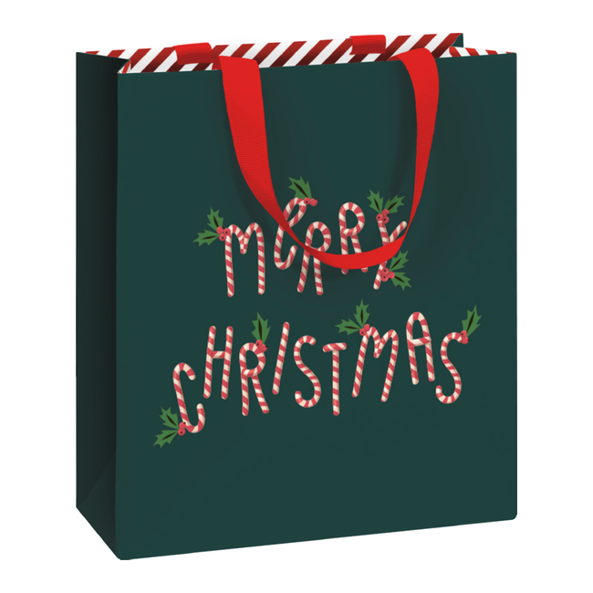 Papieren Draagtassen Wim Donkergroen