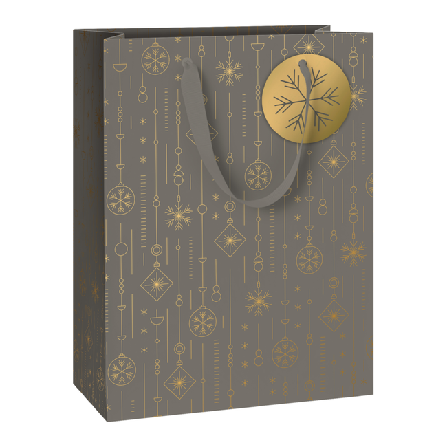 Papieren Draagtassen Apollo Donkergrijs