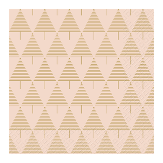 Cocktail Servetten Walo Lichtroze