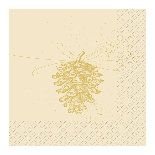 Servetten Pine Beige