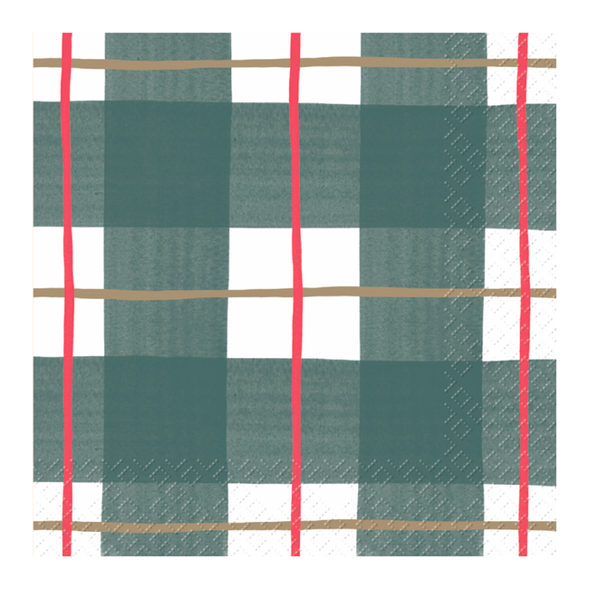 Cocktail Servetten Itami Groen