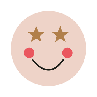 Cadeaustickers Dito Roze