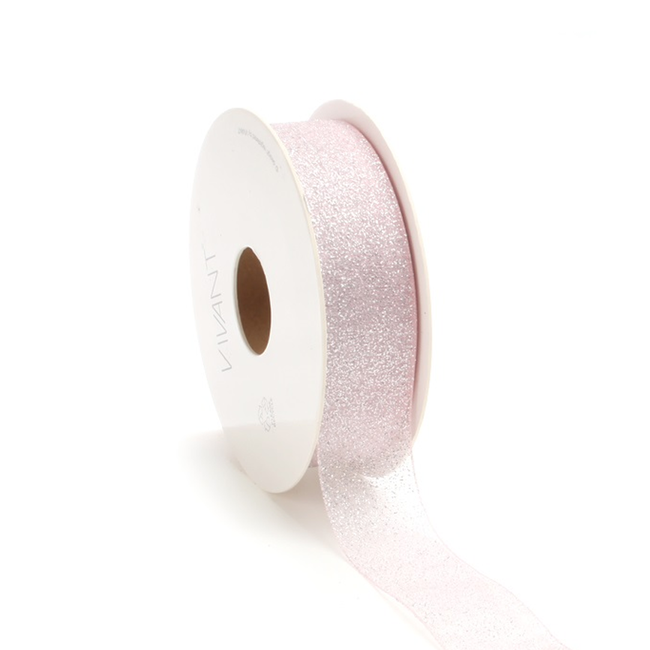 Organza Lint Brilliante Roze