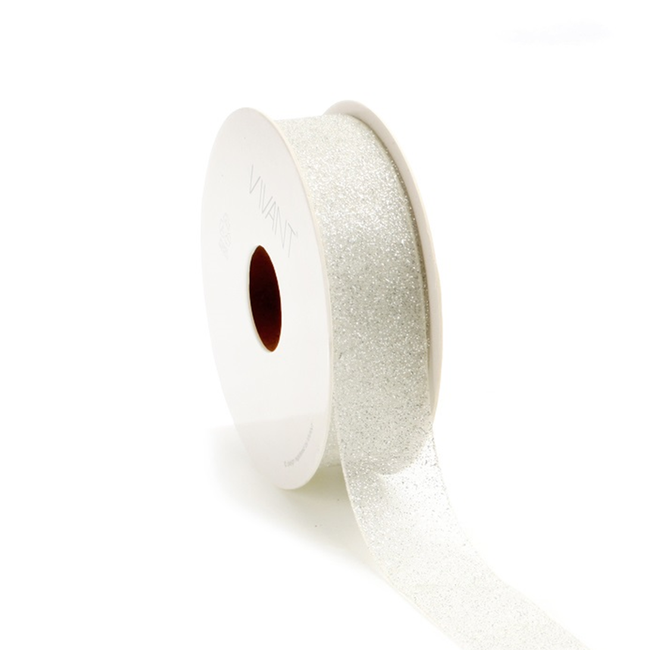 Organza Lint Brilliante Wit