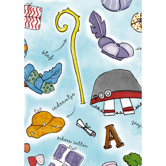 Cadeaupapier Sinterklaas