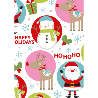 Cadeaupapier Happy Holidays Kids