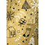 Cadeaupapier Holidays Goud