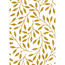 Cadeaupapier Glitter Leaves Goud