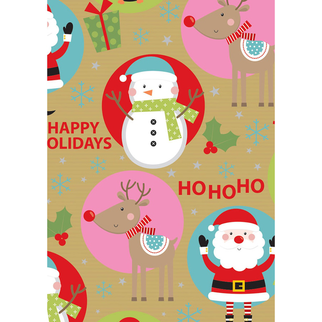 Cadeaupapier Happy Holidays
