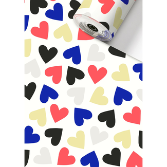 Cadeaupapier Velia Blauw