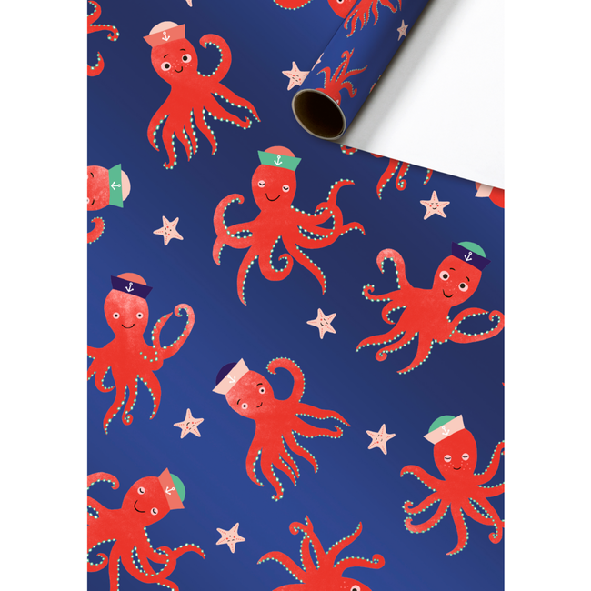 Consumentenrollen Cadeaupapier Toffy Blauw