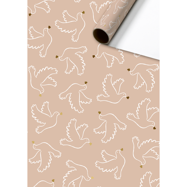 Consumentenrollen Cadeaupapier Ditte Roze