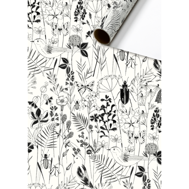 Consumentenrollen Cadeaupapier Fiella Zwart