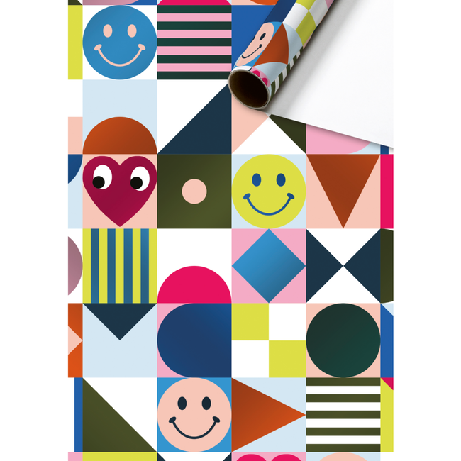 Consumentenrollen Cadeaupapier Mei Blauw