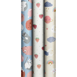 Consumentenrollen Cadeaupapier Hello World