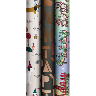 Consumentenrollen Cadeaupapier Party Animals