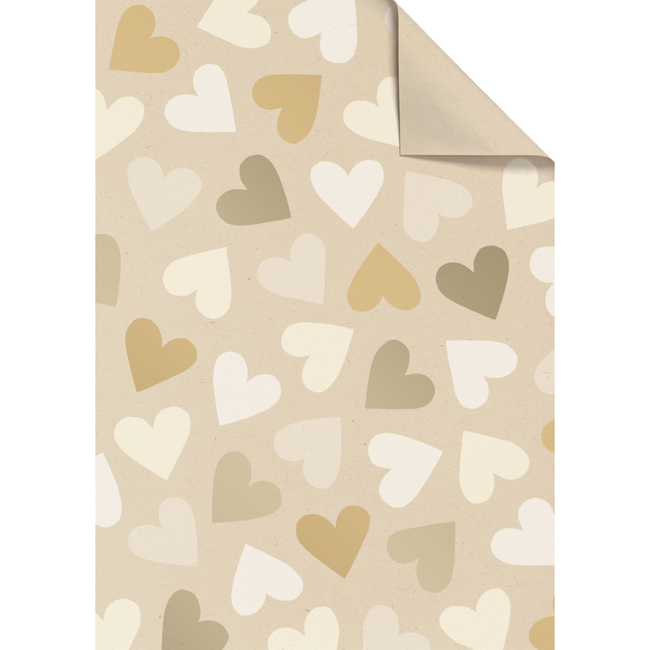 Cadeaupapier Vellen Velia Goud