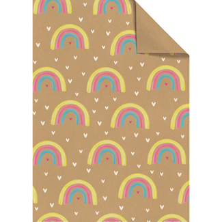 Cadeaupapier Vellen Chilly Roze