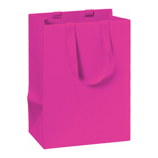 Papieren Draagtassen Uni Roze