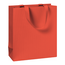 Papieren Draagtassen Uni Rood