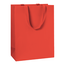 Papieren Draagtassen Uni Rood