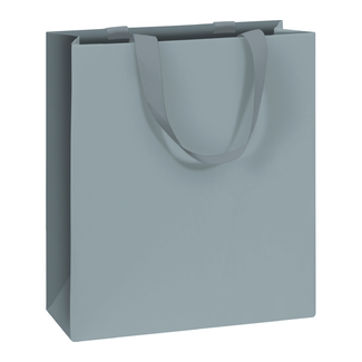 Papieren Draagtassen Uni Pure Blauw