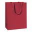 Papieren Draagtassen Uni Donkerrood