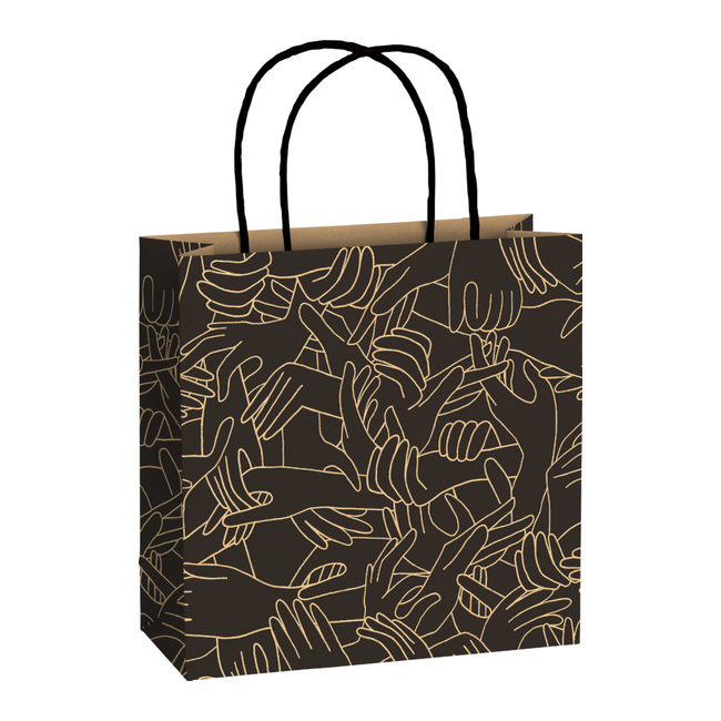 Papieren Draagtassen Taio Beige