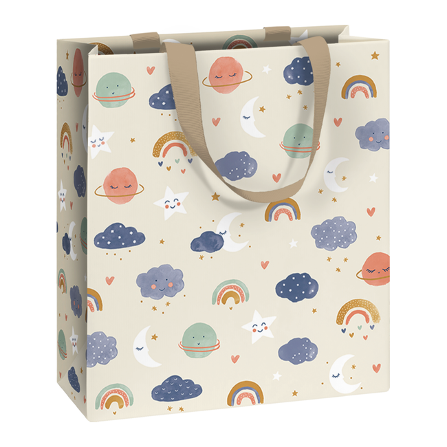 Papieren Draagtassen Hiroko Beige