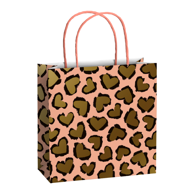 Papieren Draagtassen Cassy Roze