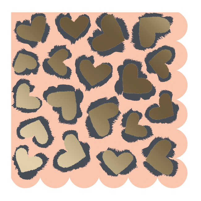 Servetten Cassy Roze