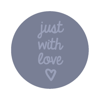 Cadeaustickers Lyra Blauw
