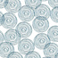 Cadeaupapier Circles Blauw