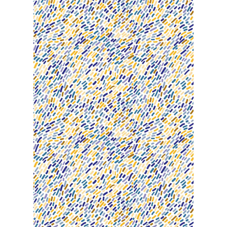 Cadeaupapier Stripes Blauw