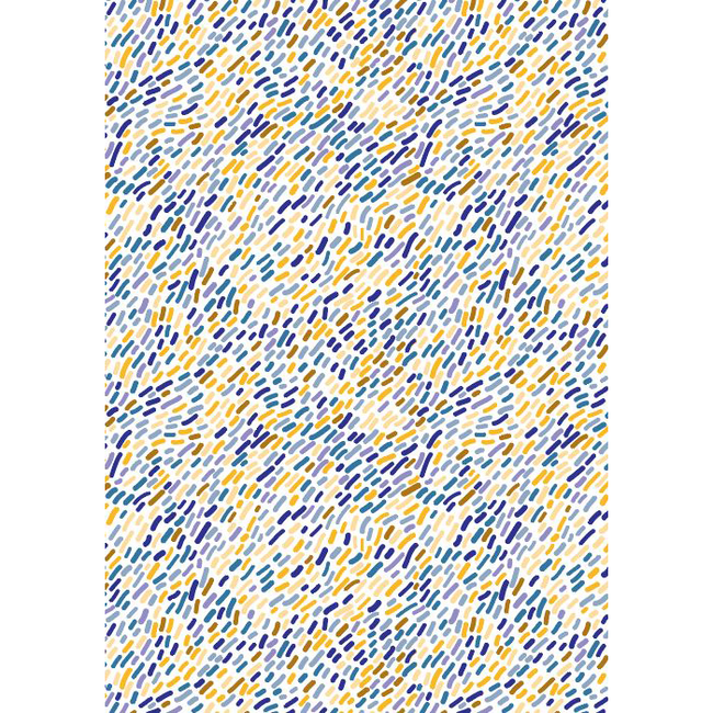 Cadeaupapier Stripes Blauw