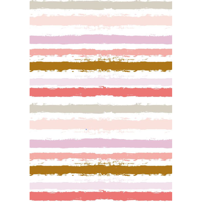 Cadeaupapier Stripes Pattern Roze