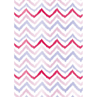 Cadeaupapier Zig Zag Rood Blauw Cadeaupapier Zig Zag Rood Blauw