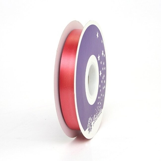 Krullint Polyseta Donkerrood