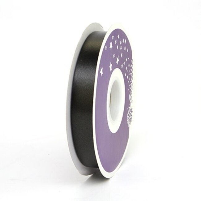 Krullint Polyseta Zwart