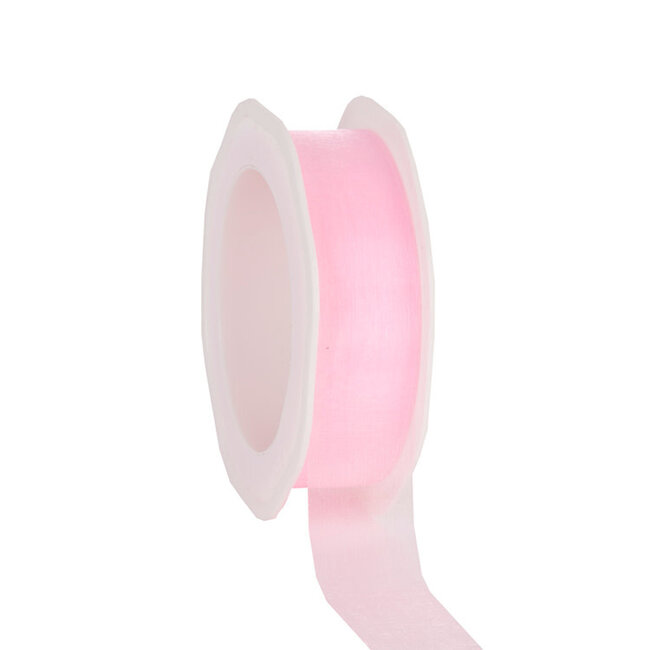 Organza Lint Voile Lichtroze