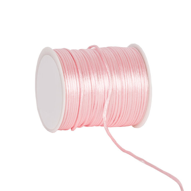 Koord Silk Lichtroze