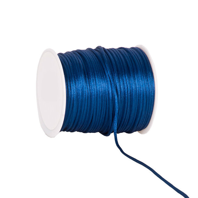 Koord Silk Blauw