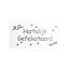 Cadeaustickers Gefeliciteerd Rechthoek Wit