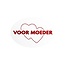 Cadeaustickers Voor Moeder Ovaal Wit