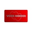 Cadeaustickers Voor Moeder Rechthoek Rood