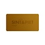 Cadeaustickers Sint & Piet Rechthoek Goud