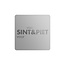 Cadeaustickers Sint & Piet Vierkant Zilver