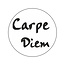 Cadeaustickers Old School Carpe Diem