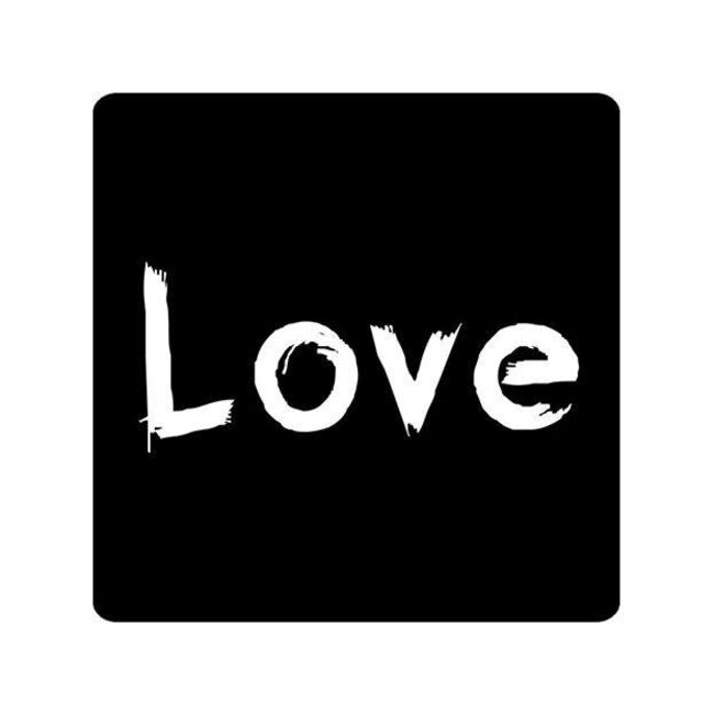 Cadeaustickers Schoolbord Love